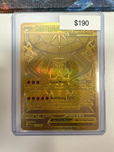 Pokemon Mega Zygarde ex 124/088