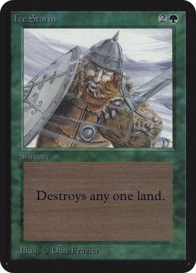Ice Storm (LEA-201) - Limited Edition Alpha
