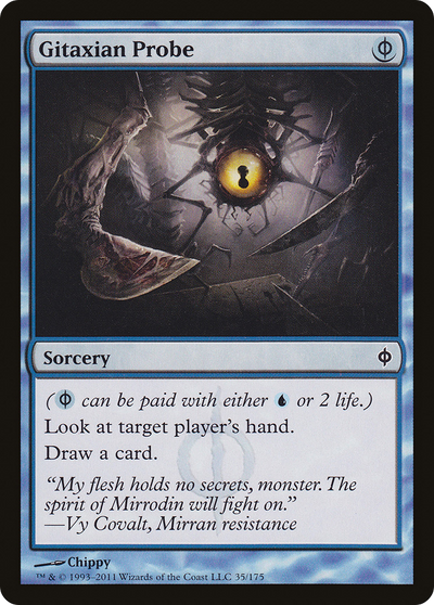Gitaxian Probe (NPH-035) - New Phyrexia Foil