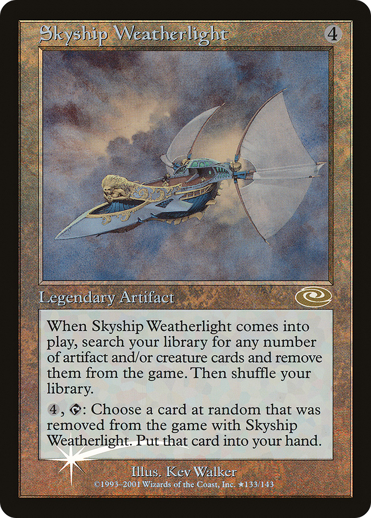 Skyship Weatherlight (PLS-133â˜…) - Planeshift Foil