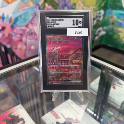 Pokemon Japanese 151 Mew EX #205 SGC 10