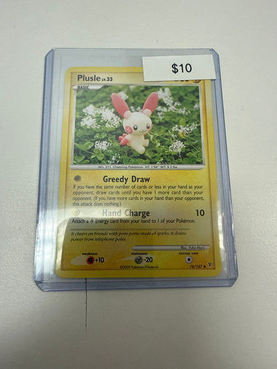 Pokemon Plusle Clay #76/147