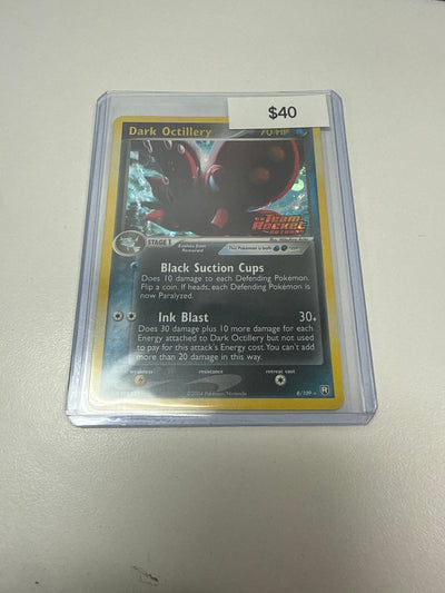 Pokemon Dark Octillery Stamped #8/109