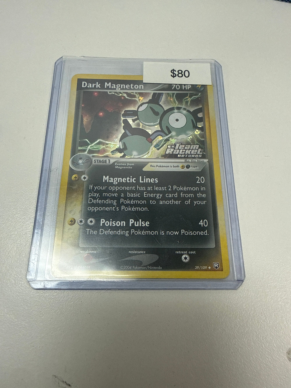 Pokemon Dark Magneton Stamped #39/109