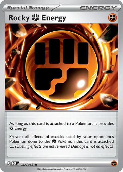 Rocky Fighting Energy - 087/088 - Rare [me03-087] [Holo]