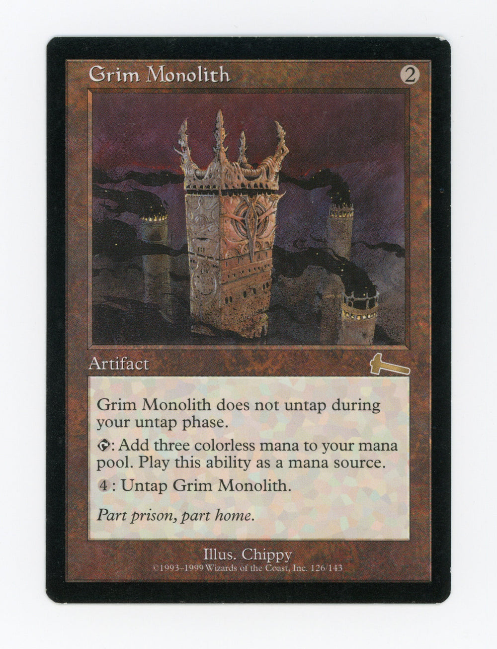 Grim Monolith — Damaged — ID 17677
