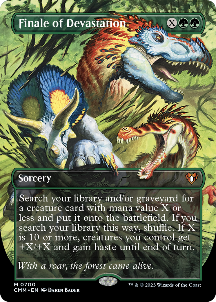 Finale of Devastation (CMM-700) - Commander Masters (Borderless)