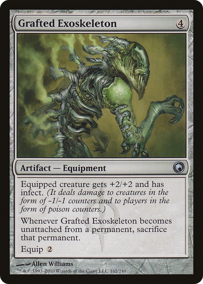 Grafted Exoskeleton (SOM-162) - Scars of Mirrodin Foil