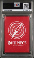 2025 ONE PIECE OP13-CARRYING ON HIS WILL #001 MONKEY D. LUFFY ALTERNATE ART PSA 10