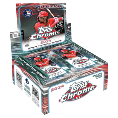 2024 Topps Chrome Baseball Jumbo Box