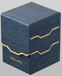 Gatherer's Tavern DOMARU Armory Vertex Deck Box - 100+ - Lazulite