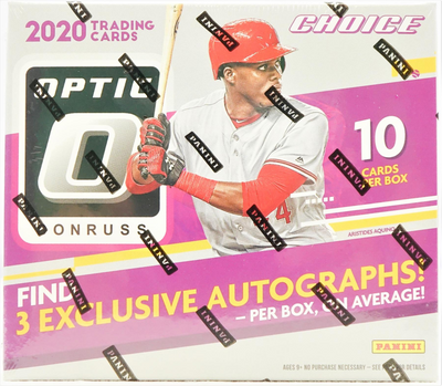 2020 Panini Donruss Optic Choice Baseball