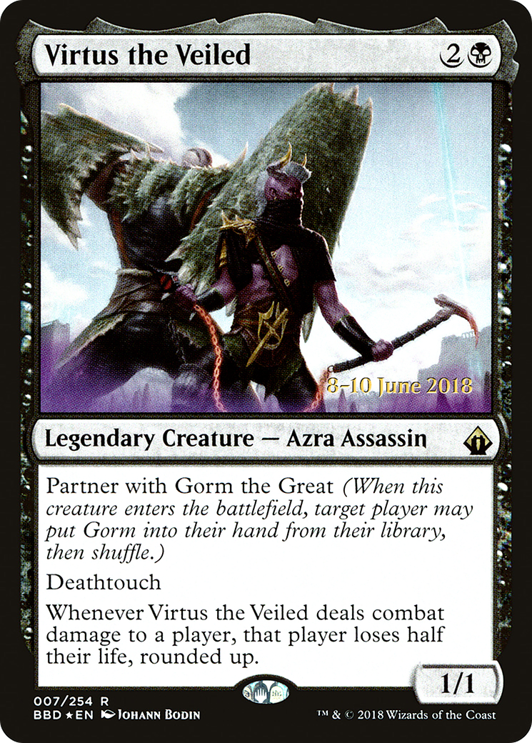 Virtus the Veiled (LARP-07S) - Battlebond Promos Foil
