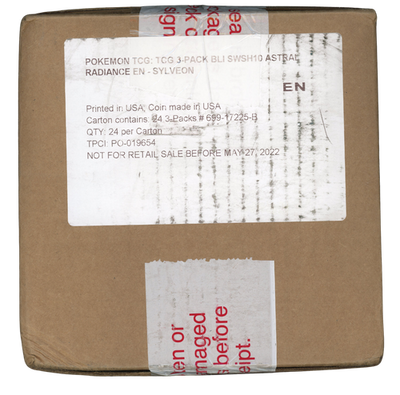 Astral Radiance 3-Packs Blister Sealed Case (24x) - SWSH10