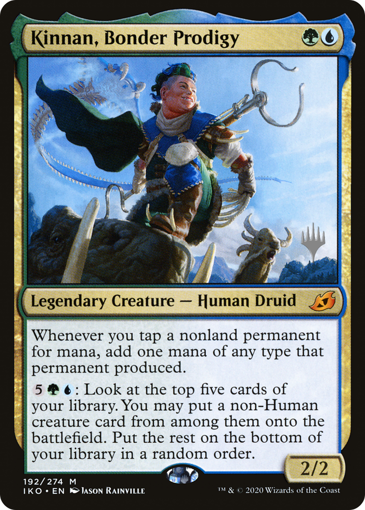 Kinnan, Bonder Prodigy (PPIKO-192P) - Ikoria: Lair of Behemoths Promos Foil