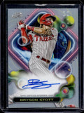 2023 Topps Cosmic Chrome Bryson Stott #CCA-BS Autograph