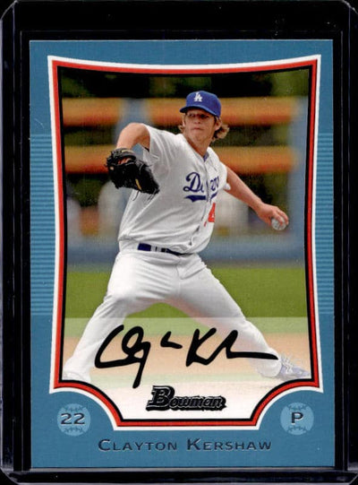 2009 Bowman Clayton Kershaw #72 Blue /500