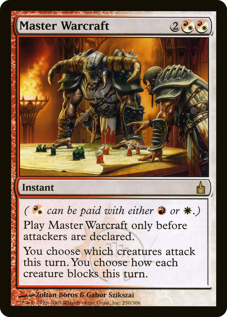 Master Warcraft (RAV-250) - Ravnica: City of Guilds Foil