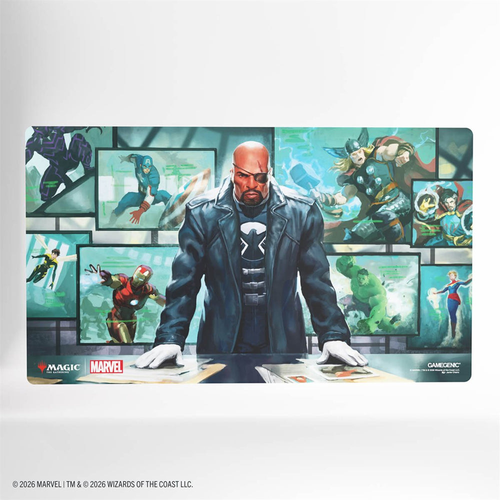 Gamegenic MTG Prime Playmat - Marvel Super Heroes - Director Nick Fury