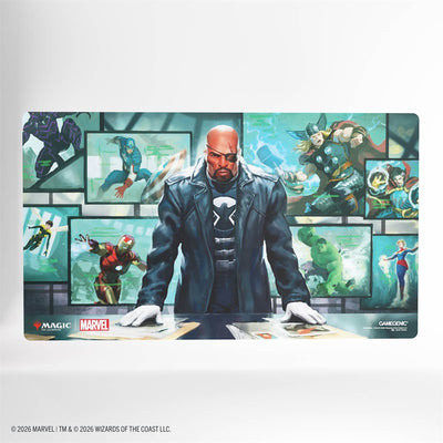 Gamegenic MTG Prime Playmat - Marvel Super Heroes - Director Nick Fury