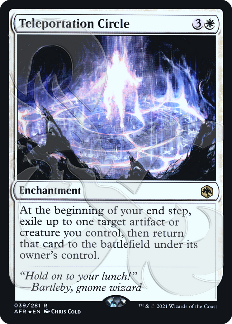 Teleportation Circle (AFR&-39A) - Adventures in the Forgotten Realms Promos Foil