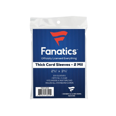 Fanatics Thick Soft Sleeves - 100 Count