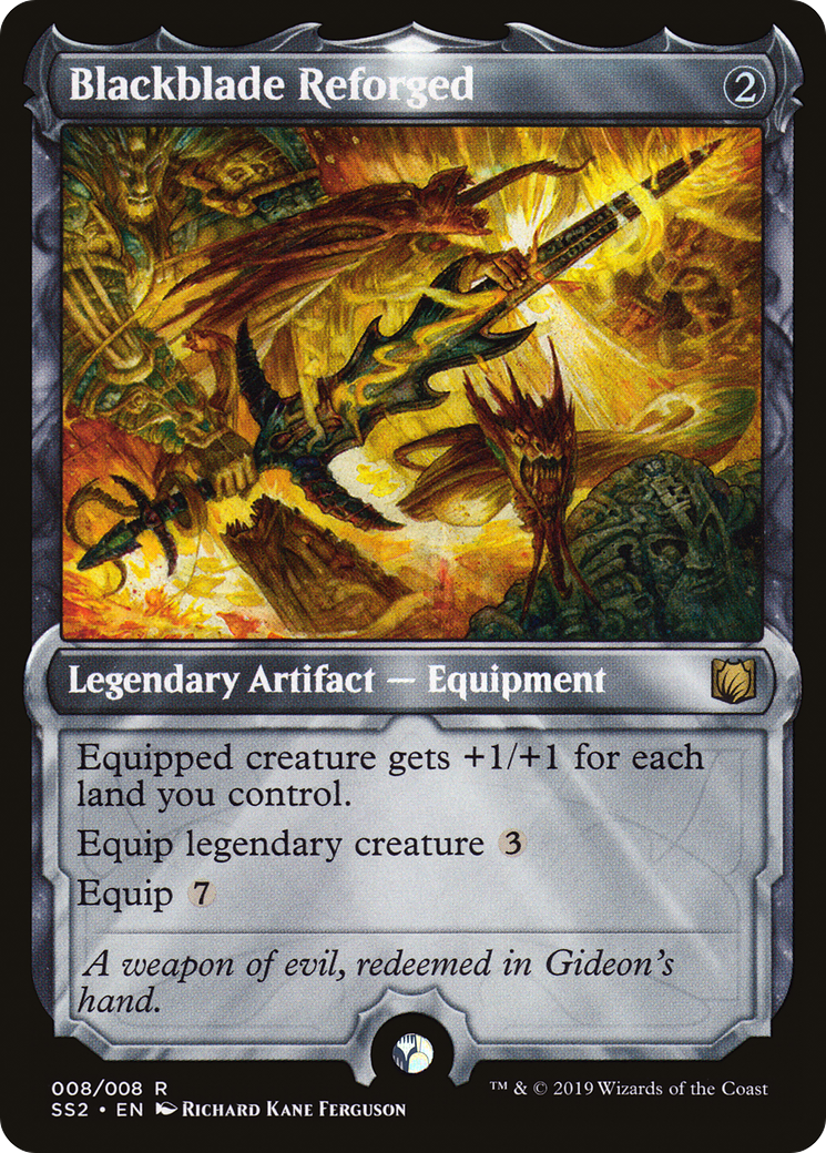 Blackblade Reforged (SS2-008) - Signature Spellbook: Gideon Foil
