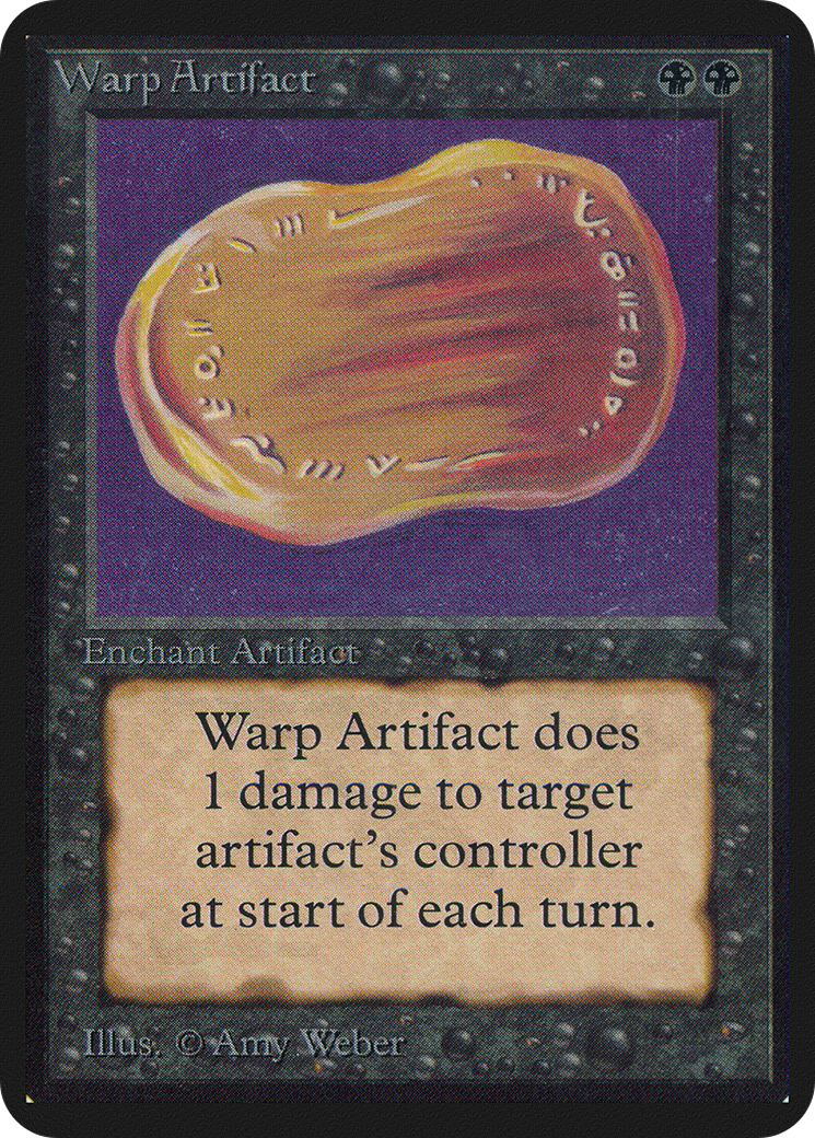 Warp Artifact (LEA-133) - Limited Edition Alpha