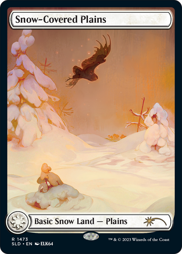 Snow-Covered Plains (SLD-1473) - Secret Lair Drop: (Full Art)
