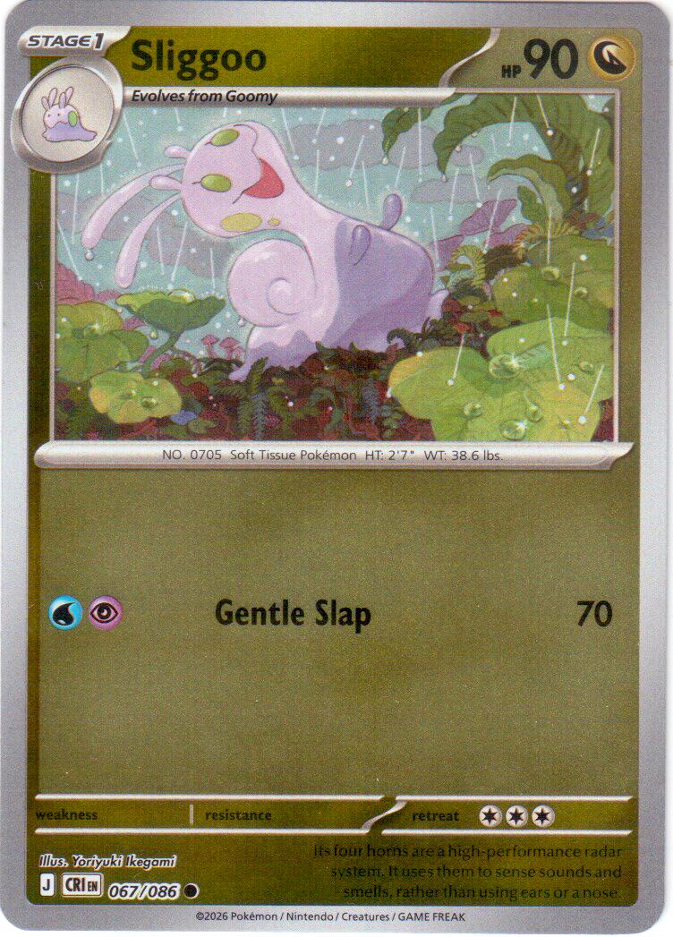 Sliggoo - 067/086 - Common [me04-067] [Reverse Holo]