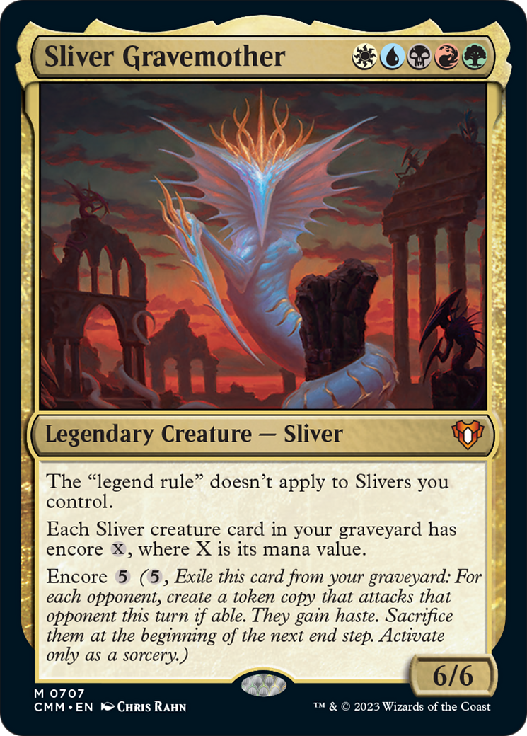 Sliver Gravemother (CMM-707) - Commander Masters Foil