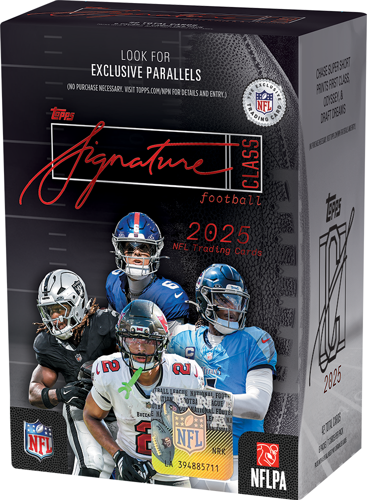 2025 Topps Signature Class Football Blaster Box