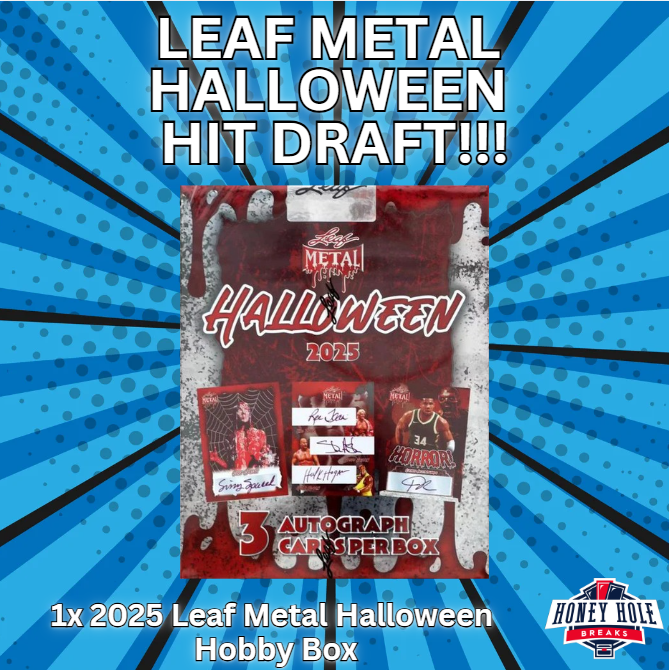 2025 Leaf Metal Halloween Hit Draft #1192