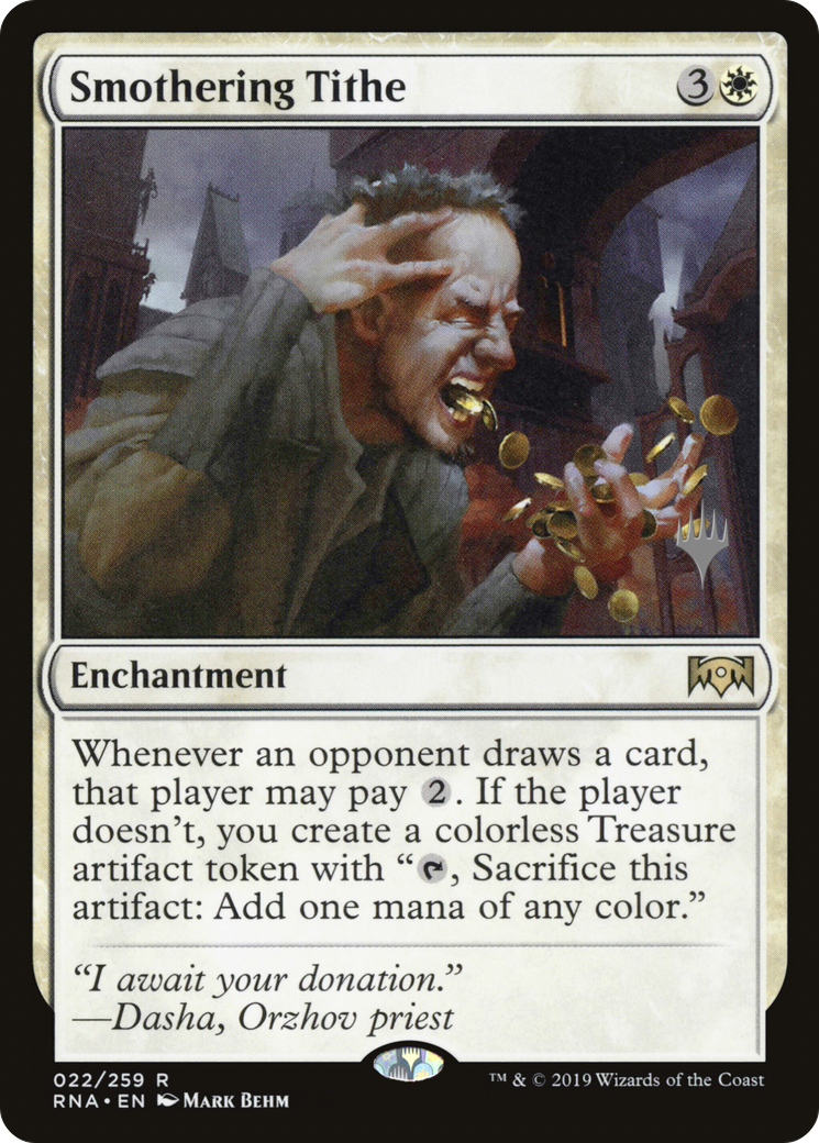 Smothering Tithe (PPELD-22P) - Ravnica Allegiance Promos