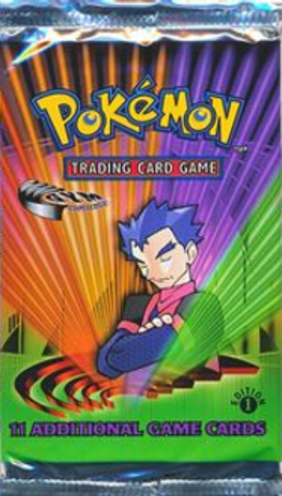 Gym Challenge 1st Edition Booster Pack