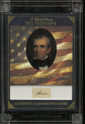 A Word From POTUS: Authentic Handwritten Word James K Polk