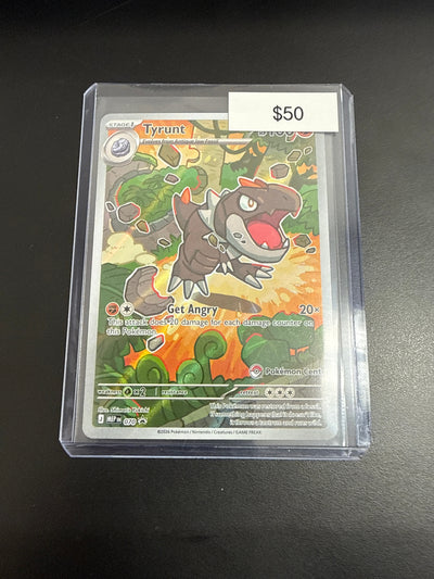 Pokemon Tyrunt Pokemon Center Stamped #070