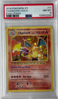 2016 POKEMON XY EVOLUTIONS CHARIZARD - HOLO PSA 8