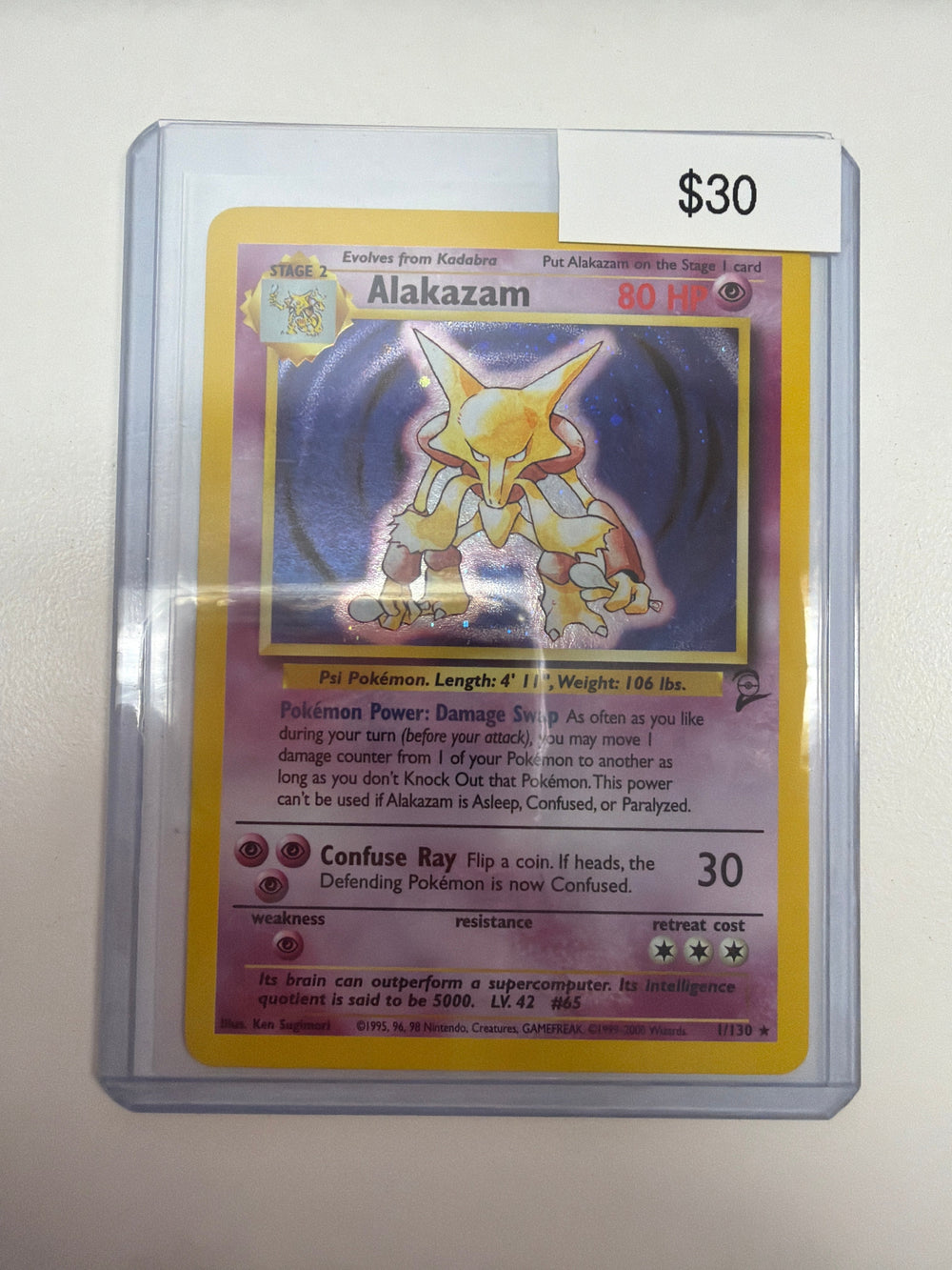 Pokemon Alakazam 1/130