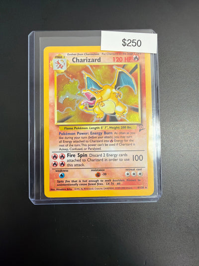 Pokemon Base Set 2 Charizard Holo #4/130