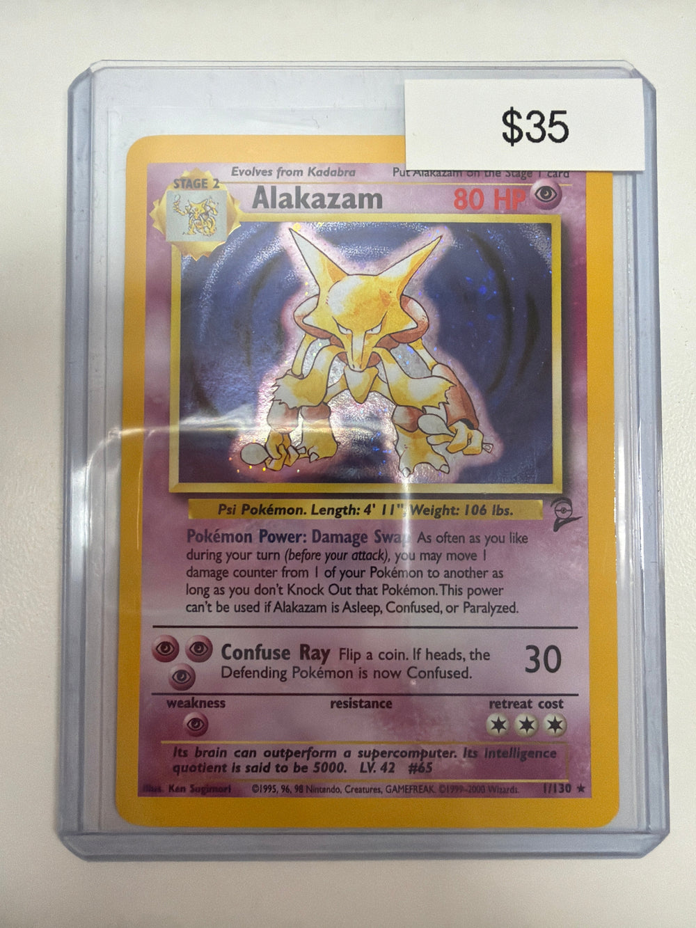 Pokemon Alakazam 1/130
