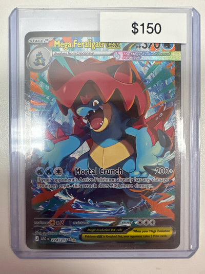 Pokemon Mega Feraligatr ex 274/217