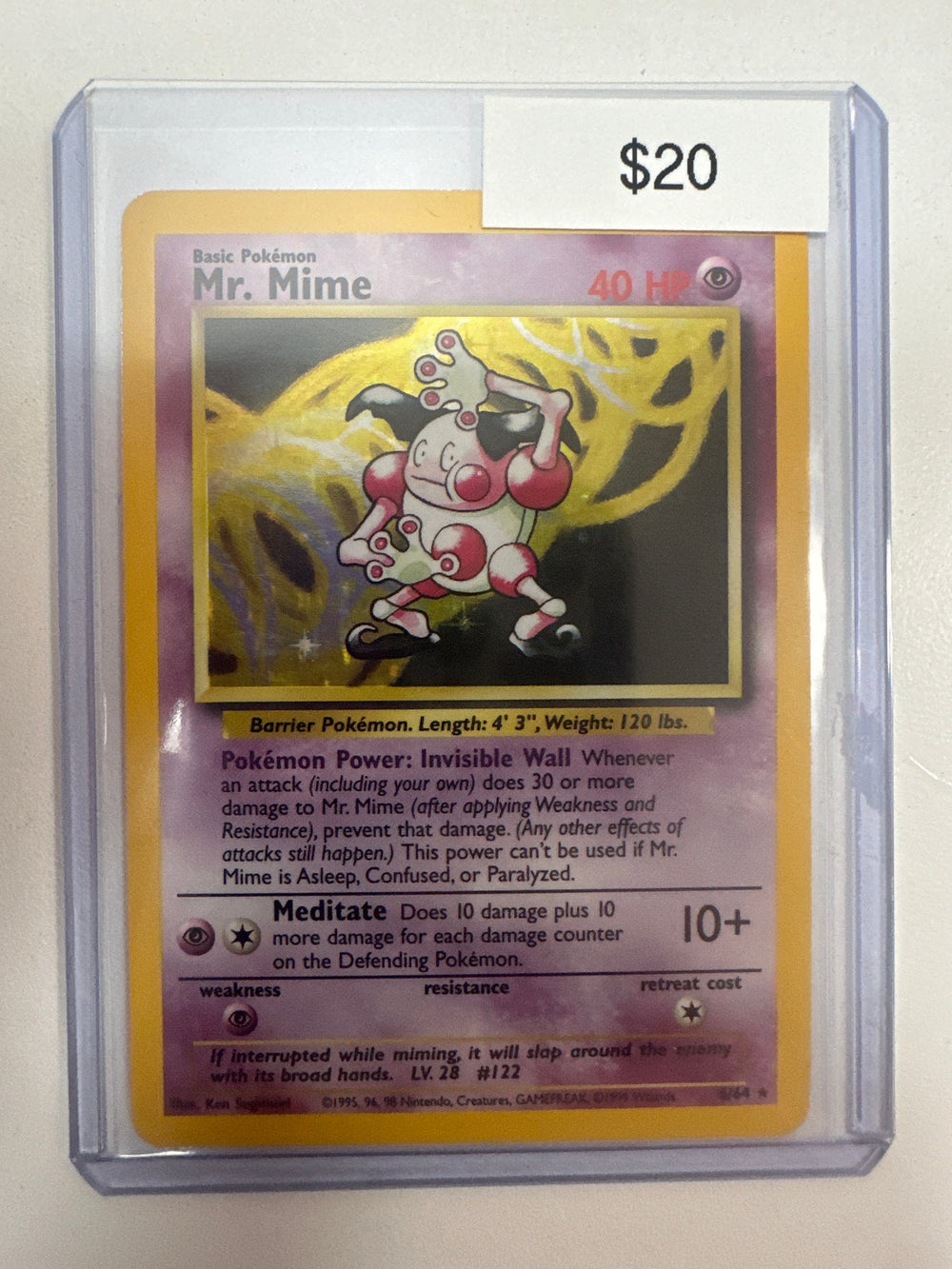 Pokemon Mr. Mime 6/64