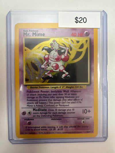 Pokemon Mr. Mime 6/64