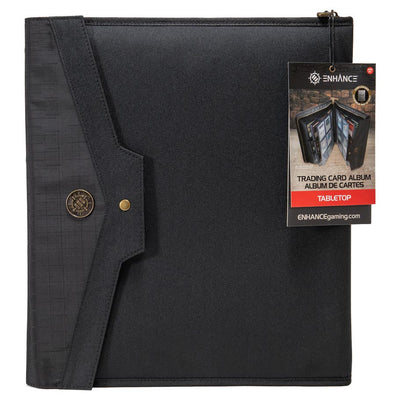 ENHANCE Black 9-Pocket Toploader Binder