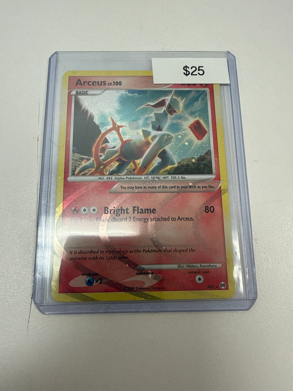 Pokemon Arceus Holo #ar3