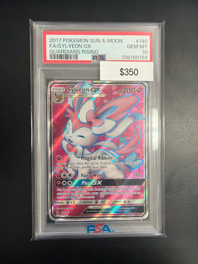 Pokemon 2017 Sylveon GX #140 PSA 10