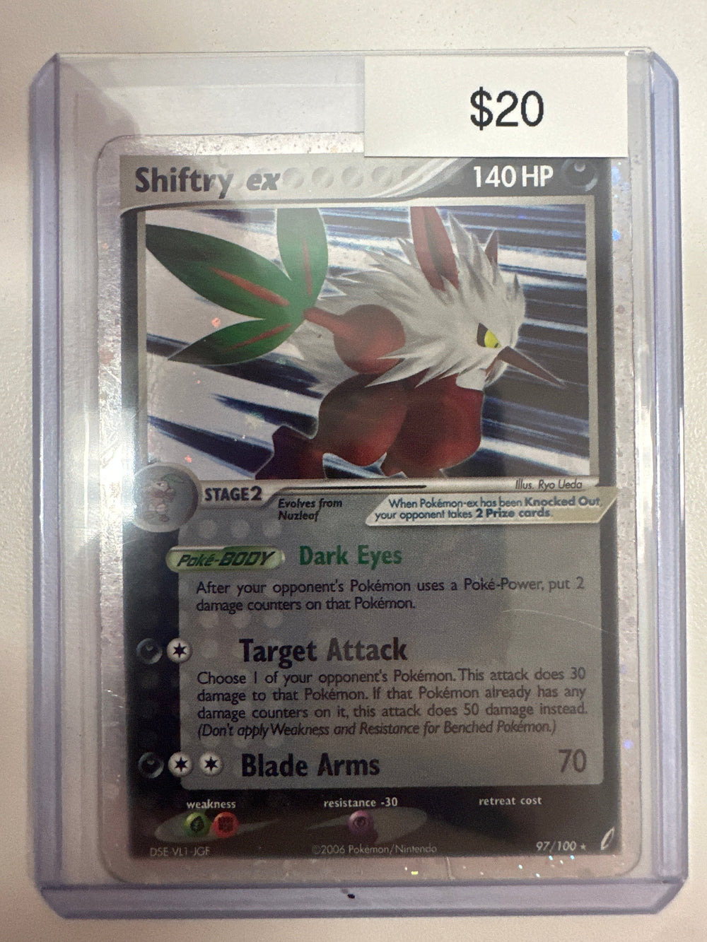 Pokemon Shiftry ex 97/100