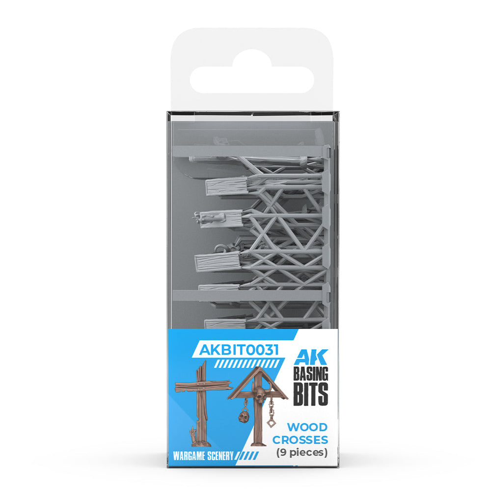 AK BASING BITS Wood Crosses