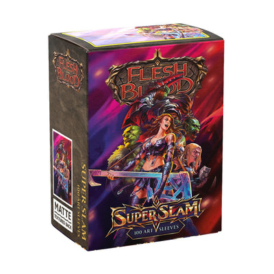 Dragon Shield Sleeves - 100ct Box Flesh and Blood Art Super Slam